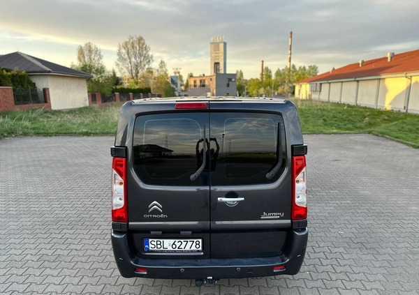 Citroen Jumpy Combi cena 68900 przebieg: 123000, rok produkcji 2015 z Bieruń małe 211